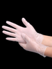 Gants de sécurité jetables gants de protection en PVC transparent 100pcs
