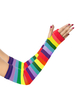 Gants Femme Imprimé Arc-en-Ciel Longs Halloween Hiver