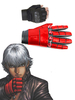 Gants King Of Fighters 99 K DASH Fighting Combat Noir Et Rouge Déguisements Halloween