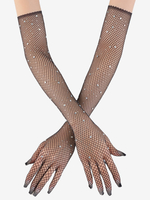 Gants Longs Pour Femmes Strass