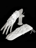 Gants Mitaines en dentelle blanc de fiançailles Longueur de poignet