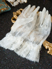 Gants Royal Lolita Brodés Blancs Déguisements Halloween