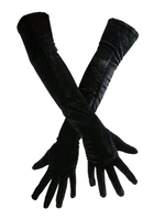 Gants Velours Femme Unicolore