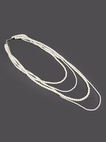 Gatsby Charleston Flapper Collier Perles Accessoires Costume Vintage 1920s Collier Femmes Bijoux à Plusieurs Niveaux Déguisements Halloween