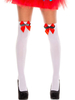 Genou Haute Chaussettes Saloon Girl Bas Arcs Femmes Halloween Costume Accessoires