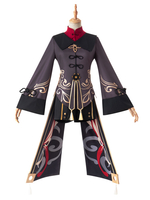 Genshin Impact Hutao Cosplay Costume Mihoyo jeu chinois Zombie Cosplay Costume ensemble complet