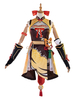 Genshin Impact Xiangling Cosplay Costume ensemble complet jeu Cosplay Costume ensemble