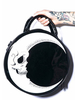 Gothic Lolita Bag Sac à bandoulière en cuir Synthétique avec crâne noir