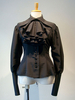 Gothic Lolita Blouses Noir manches longues Volants Lolita Top Lolita Shirt Déguisements Halloween