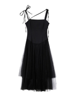 Gothique Lolita 2 pièces Ensemble Noir Sans manches Dentelle Jsk Robe à manches longues Blouse gothique Lolita