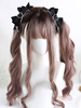 Gothique Lolita Accessoires Noir Chaînes Nœuds Couvre-chef Polyester Divers