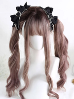 Gothique Lolita Accessoires Noir Chaînes Nœuds Couvre-chef Polyester Divers
