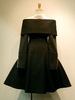 Gothique Lolita OP robe deux tons plissé bouton lolita une pièce robe Déguisements Halloween