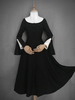 Gothique Lolita OP Robe La Soeur Robe à manches longues Lolita Une Pièce Déguisements Halloween