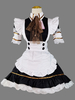 Gothique Lolita Robes Dentelle Volants Noir Mignonne