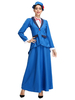 Gouvernante Costumes Rétro Ruffles Bow Longue Jupe Femmes Vintage Costume Set Déguisements Halloween