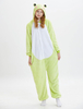 Grenouille Onesie Kigurumi Carnaval Pyjamas lumière flanelle verte combinaisons à manches longues unisexe adultes animaux vêtements de nuit Déguisements Halloween