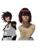 Gundam Seed Kira Yamato Cosplay perruque brun foncé fibre résistante à la chaleur cheveux raides perruques Anime