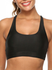 Guêpières Lingerie Bustier Femmes Rouge Casual Cut Out Jewel Neck manches Soutien-gorge Polyester