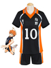 Haikyuu!! Hinata Shouyou 2021 Cosplay Costume N ° 10 Jersey Déguisements Halloween