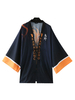 Haikyuu!! Karasuno High School Haori Shoyo Hinata Tobio Kageyama Marchandise Anime Noir Orange Haori