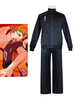 Haikyuu!! Karasuno lycée costumes de sport ensemble de costumes de Cosplay ensemble de costumes de Cosplay danime noir