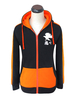 Haikyuu!! Shoyo Hinata Sport Manteau Noir Orange Manches Longues Marchandise Anime Zipper Sports Hoodies