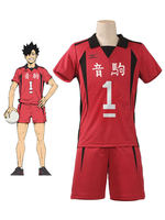 Haikyuu!! Tetsuro Kuroo Nekoma lycée équipe de basket-ball uniforme Cosplay Costume ensemble