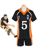 Haikyuu !! Tanaka Ryunosuke Cosplay Costume n5 Jersey Déguisements Halloween