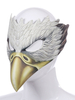 Halloween Aigle Masque PU Cuir Mascarade Costume Accessoires Déguisement Carnaval