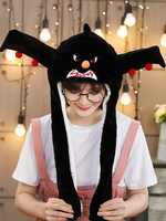 Halloween Chapeau Noir Jet mouvement Chapeau lapin oreille cosplay costume d\