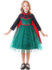 Halloween Déguisements dHalloween Vert Enfant Chapeau Robe Polyester Vacances Tunique Les costumes de vacances Les costumes