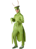Halloween Mante Costume Carnavals Combinaison Unisexe Verte