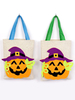 Halloween Pumpkin Trick Or Treat Sacs Tote Bag Ensemble 2 pièces