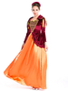Halloween; robe Renaissance Medival Polyester Orange Costume Cosplay