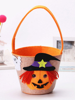 Halloween Trick Or Treat Sac Seau À La Citrouille Déguisement