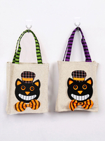 Halloween Trick Or Treat Sacs Cheshire Cat Tote Bag