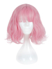 Harajuku Lolita perruque frange naturelle vague perruque rose Lolita Déguisements Halloween