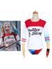 Harley Quinn - Costume de cosplay Batman Suicide Squad Harley Quinn T-Shirt Déguisements Halloween