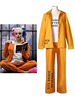 Harley Quinn - Costume de Cosplay de Suicide Squad Costume Prisonnier Birds Of Prey Déguisements Halloween