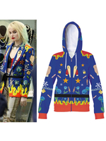 Harley Quinn Costume Cosplay Costume de Birds Of Prey Déguisements Halloween