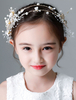 Head-Girl Flower Girl - Strass - Bandeau - Accessoires Cheveux