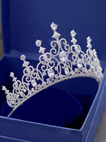 Headpiece mariage accessoires Couronne Couvre-chef de diamant de mariée Accessoires cheveux