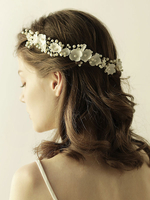 Headpiece Wedding Headband Metal Accessoires de cheveux de mariée
