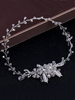 Headpiece Wedding Headwear Flower Metal Accessoires pour cheveux de mariée