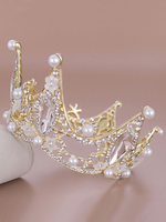 Headpiece Wedding Headwear Metal Accessoires pour cheveux de mariée en strass