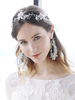 Headpiece Wedding Headwear Metal Leaf Accessoires pour cheveux de mariée