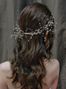 Headpiece Wedding Headwear Perle Métal Accessoires de cheveux de mariée
