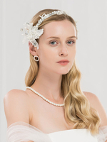 Headpieces Vintage Women Headband Pearls Accessoires pour cheveux Déguisements Halloween