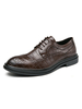 Hommes Chaussures Fantastique Bout Rond Détails En Métal Sangle Réglable En Cuir PU Richelieus Chaussures Brogues